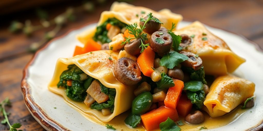 Leckere Maultaschen Mit Gemüse: Ein Vegetarisches Highlight