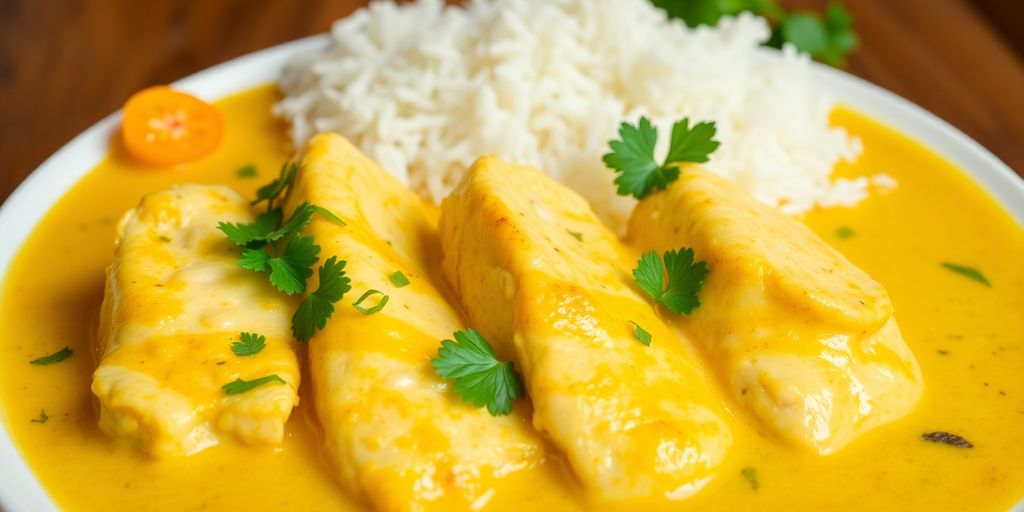 Leckere Hühnerfilets In Curry-Rahmsauce: Ein Rezept Für Feinschmecker