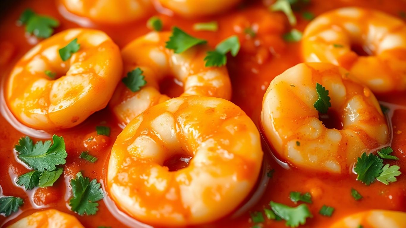 Gebratene Garnelen in Tomatensauce: Ein einfaches und köstliches Gericht