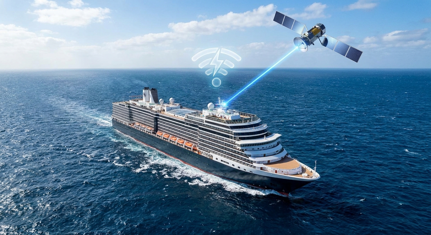 Internet auf hoher See: Der große WLAN-Guide für Kreuzfahrten