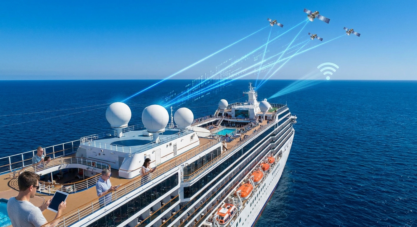 WLAN auf Kreuzfahrt: Abenteuer oder Kostenfalle?
