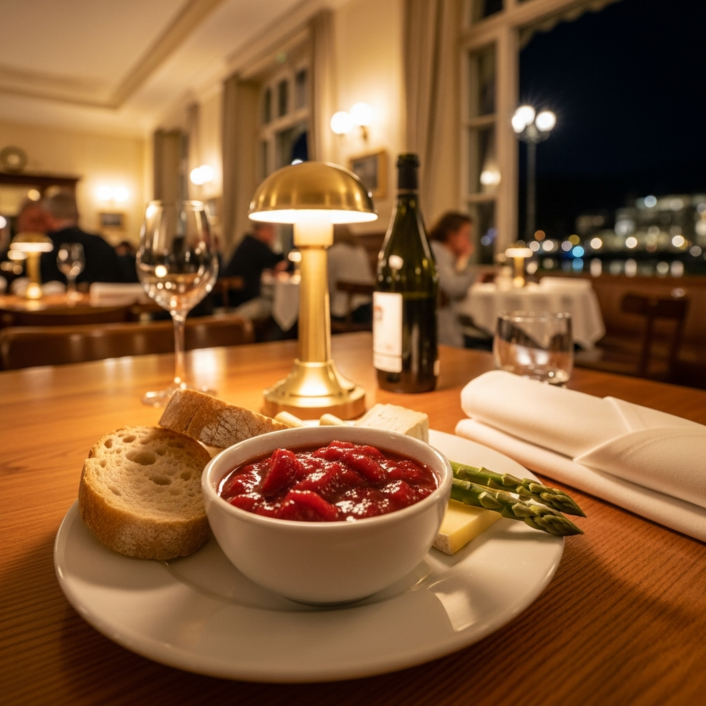 Erdbeerchutney: Wenn Frucht auf Spargel trifft