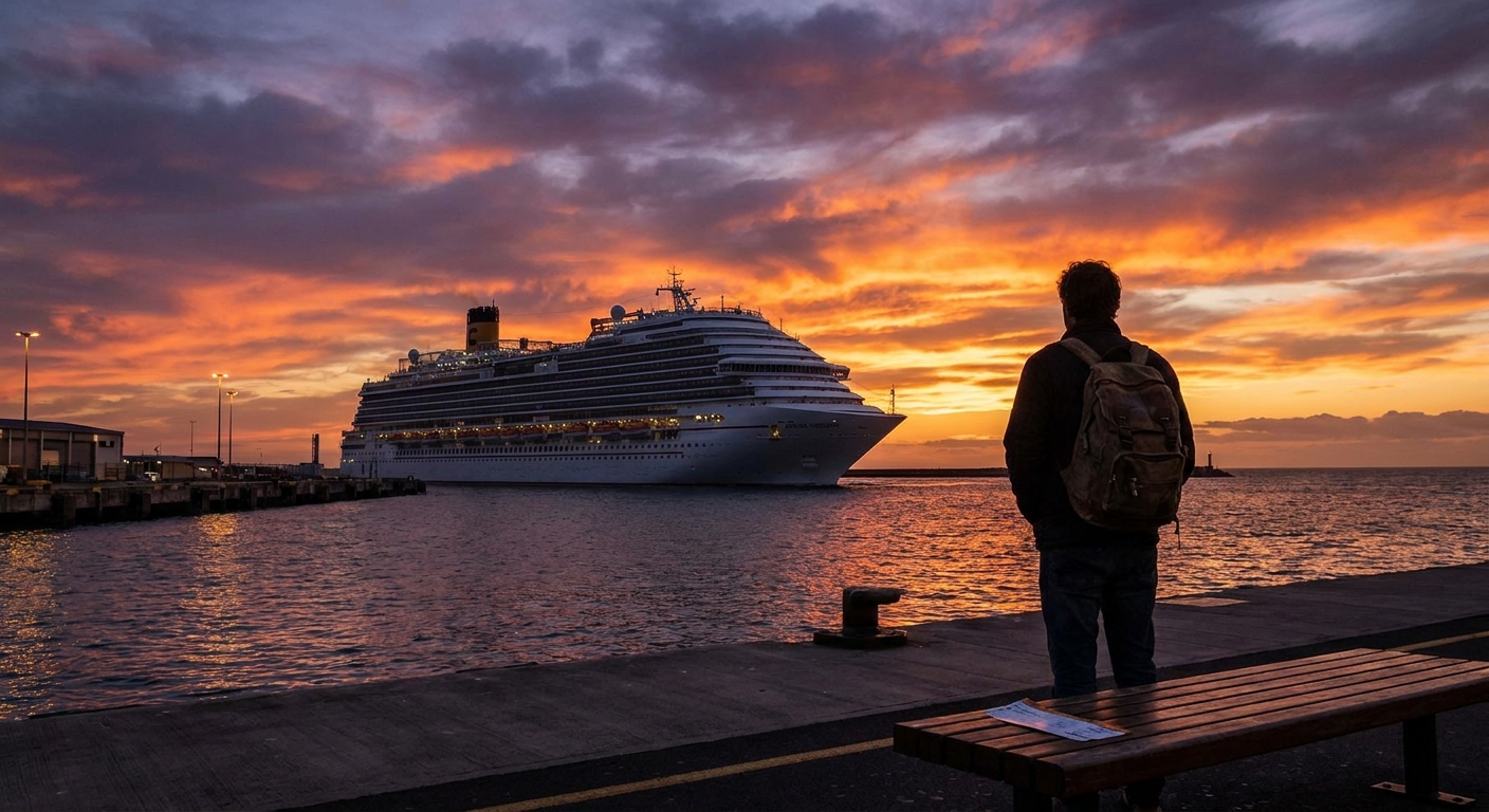 Das Kreuzfahrtschiff-Fauxpas: Wenn der Pier zur Startbahn wird
