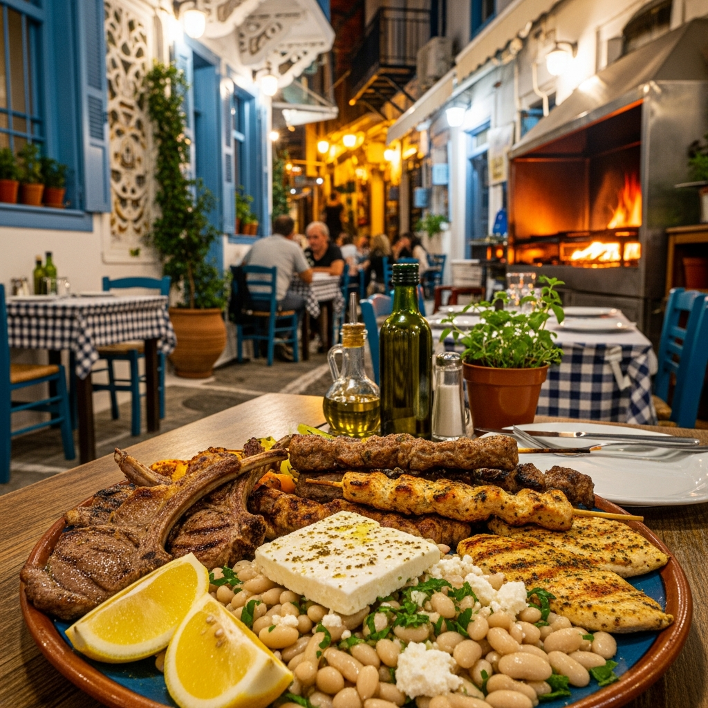 Sommerlicher Grillgenuss: Der ultimative griechische Grillteller