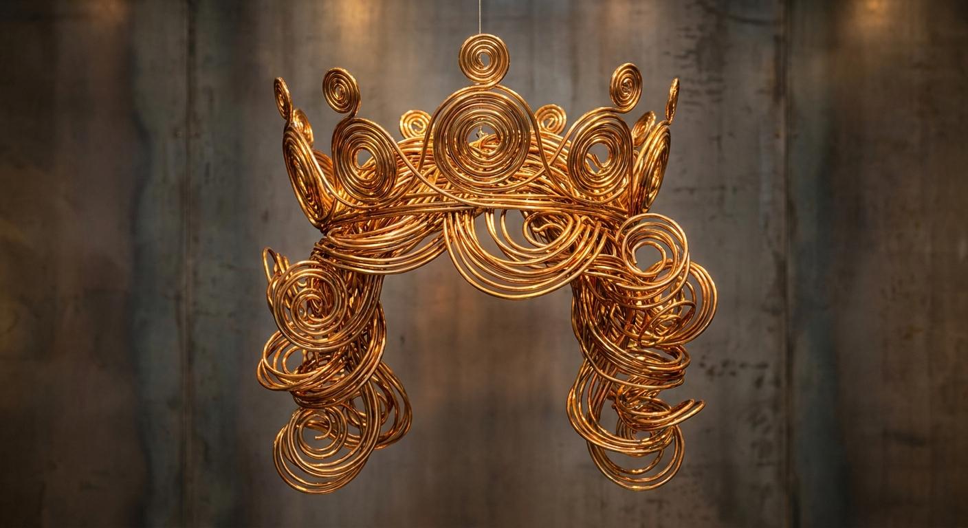 Met Gala Glanz und der goldene Draht – Rihanna als lebende Skulptur
