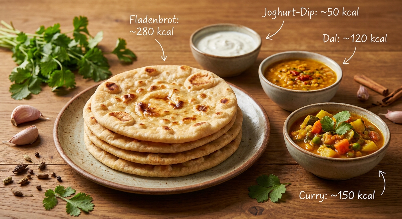 Indisches Fladenbrot aus der Pfanne: Warm, weich und wunderbar unkompliziert