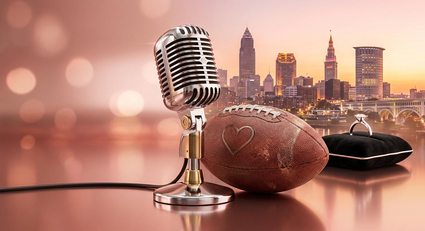 Taylor Swift macht Cleveland zur Liebeserklärung an Travis Kelce – und die Swifties drehen durch