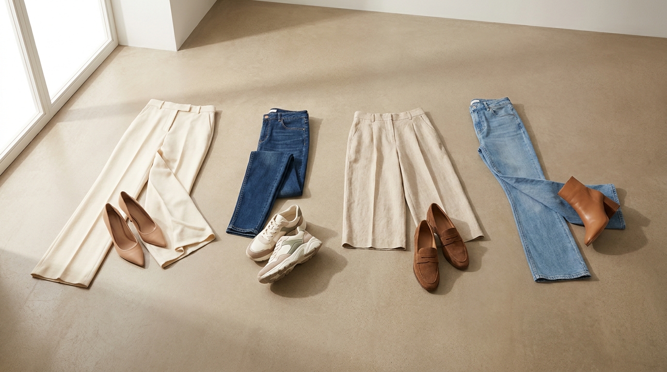 Schuhe und Hosen kombinieren: So findet jedes Bein sein perfektes Gegenstück