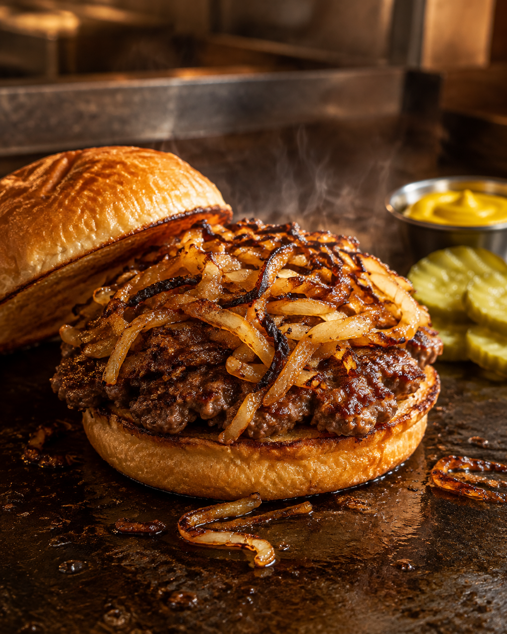 Oklahoma Fried Onion Burger: Der Zwiebel-Smash-Burger mit Suchtpotenzial