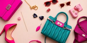 Luxusmode, Schuhe und Accessoires von Miu Miu.