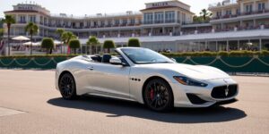 Maserati MC20 Cielo auf dem Rolex Monte-Carlo Masters.