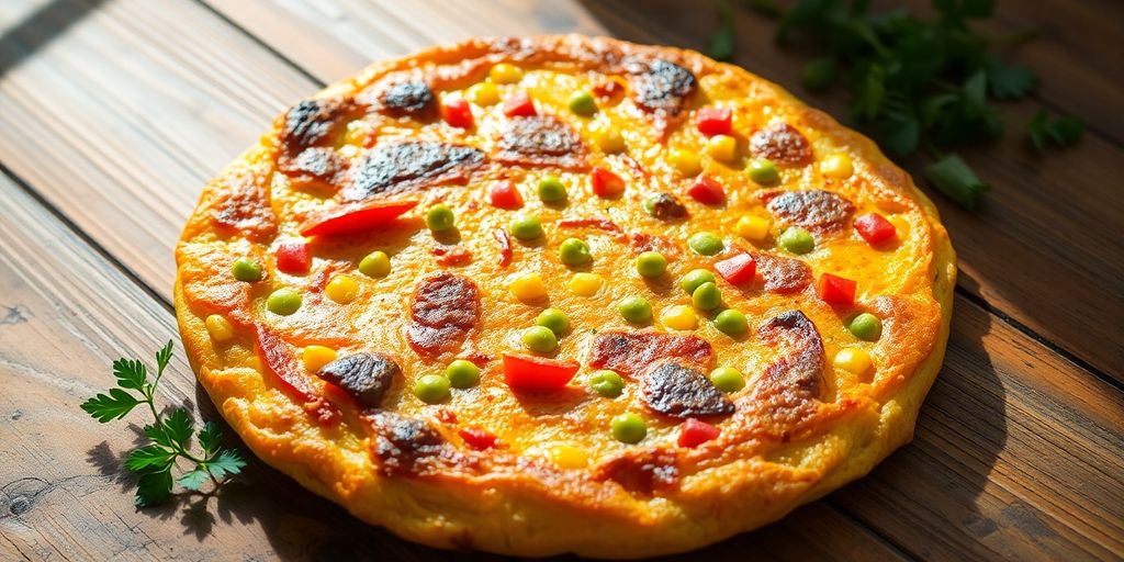Spanische Gemüse-Tortilla: Ein Einfacher und Vielseitiger Genuss