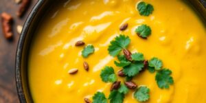 Schnelles Gericht mit Dal und Kreuzkümmel