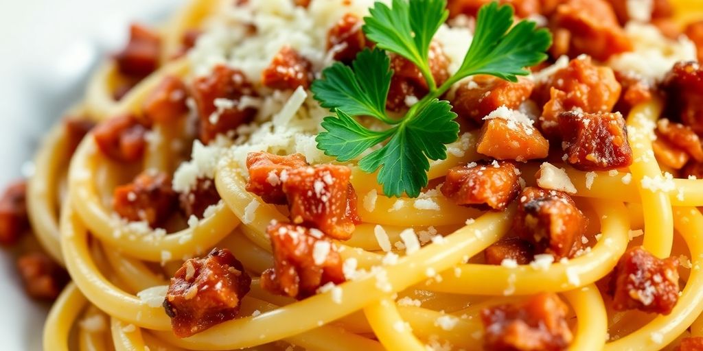 Pasta Carbonara: Ein Cremiger Italienischer Klassiker