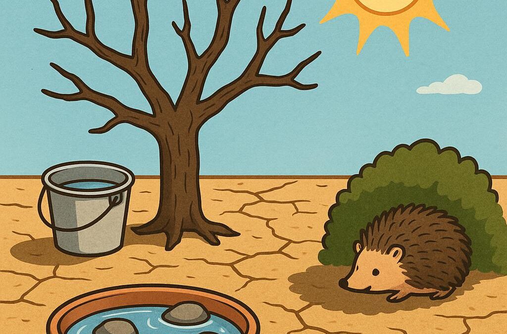 Durststrecke Deluxe: Warum Igel und Eiche jetzt deine Hilfe brauchen