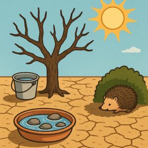 Durststrecke Deluxe: Warum Igel und Eiche jetzt deine Hilfe brauchen