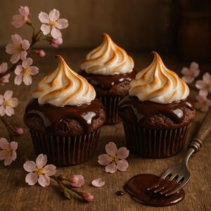 Schwarzwälder Kirschmuffins – Kleine Kuchen, große Klappe