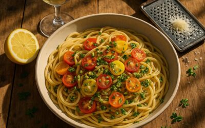 Pasta mit Pistazien – Wenn der Sommer auf deiner Gabel tanzt