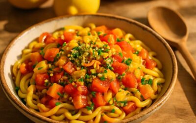 Pasta mit Pistazien – mein Sommer auf dem Teller