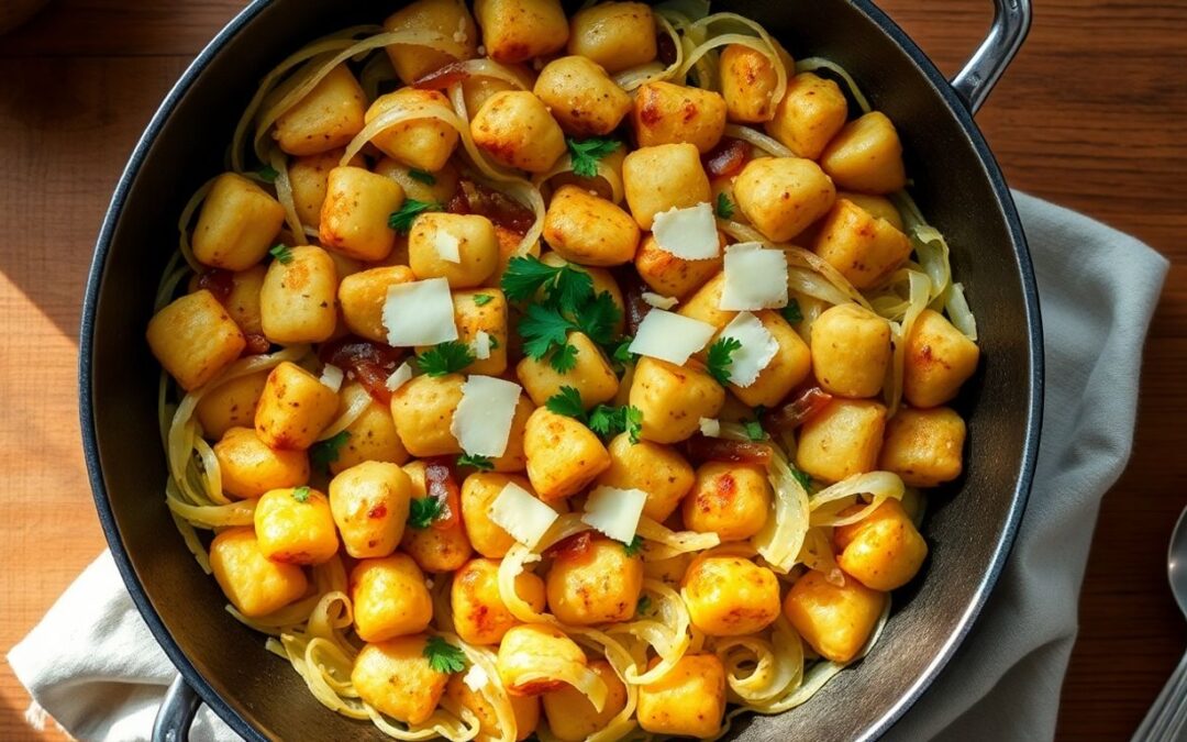 Blitzgericht Im Trend: Gnocchipfanne Mit Weißkohl Erobert Den Mittagstisch