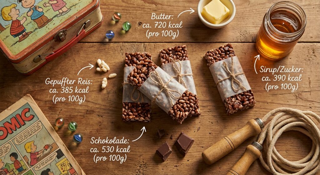 Puffreis-Schokolade mit nostalgischen Kindheitserinnerungen