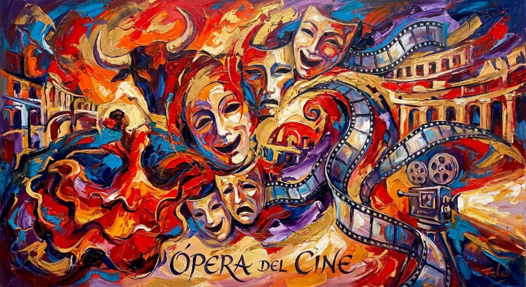 Ein farbenfrohes Spektakel, das die Oper der Filme symbolisiert